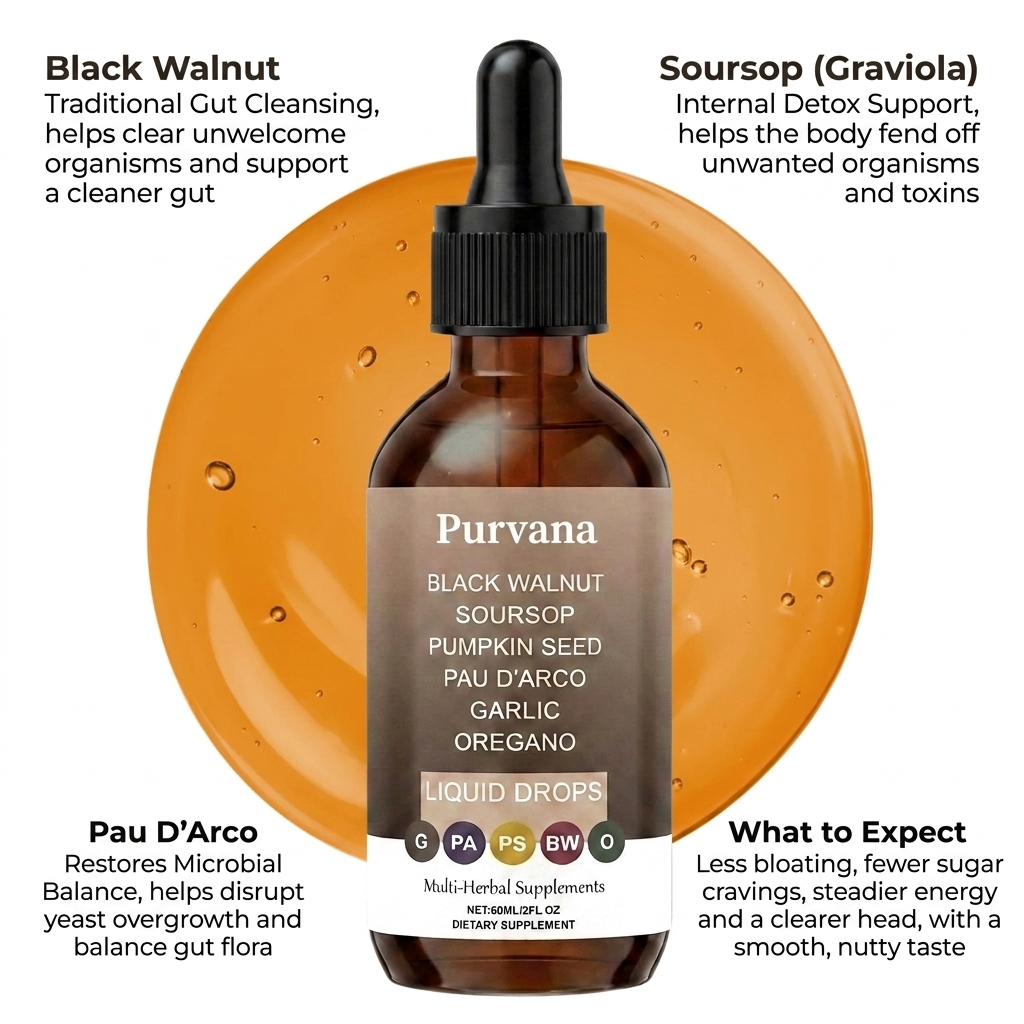 Purvana™ Full-Spectrum Parasite Cleanse Drops